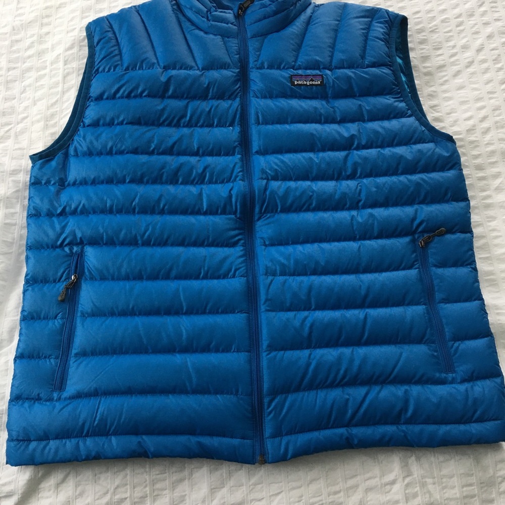 Patagonia Vest Goose Down Fill Mens Large